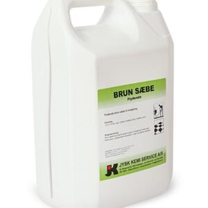 Brun sæbe m/parfume - 3x5 liter