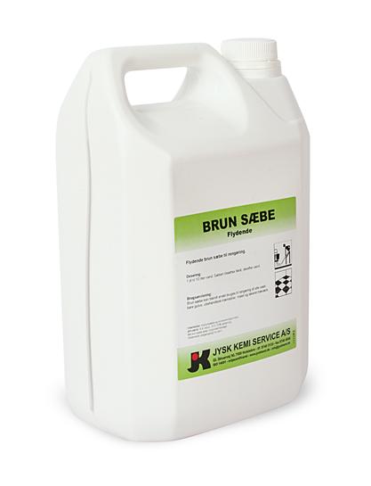 Brun sæbe m/parfume - 3x5 liter